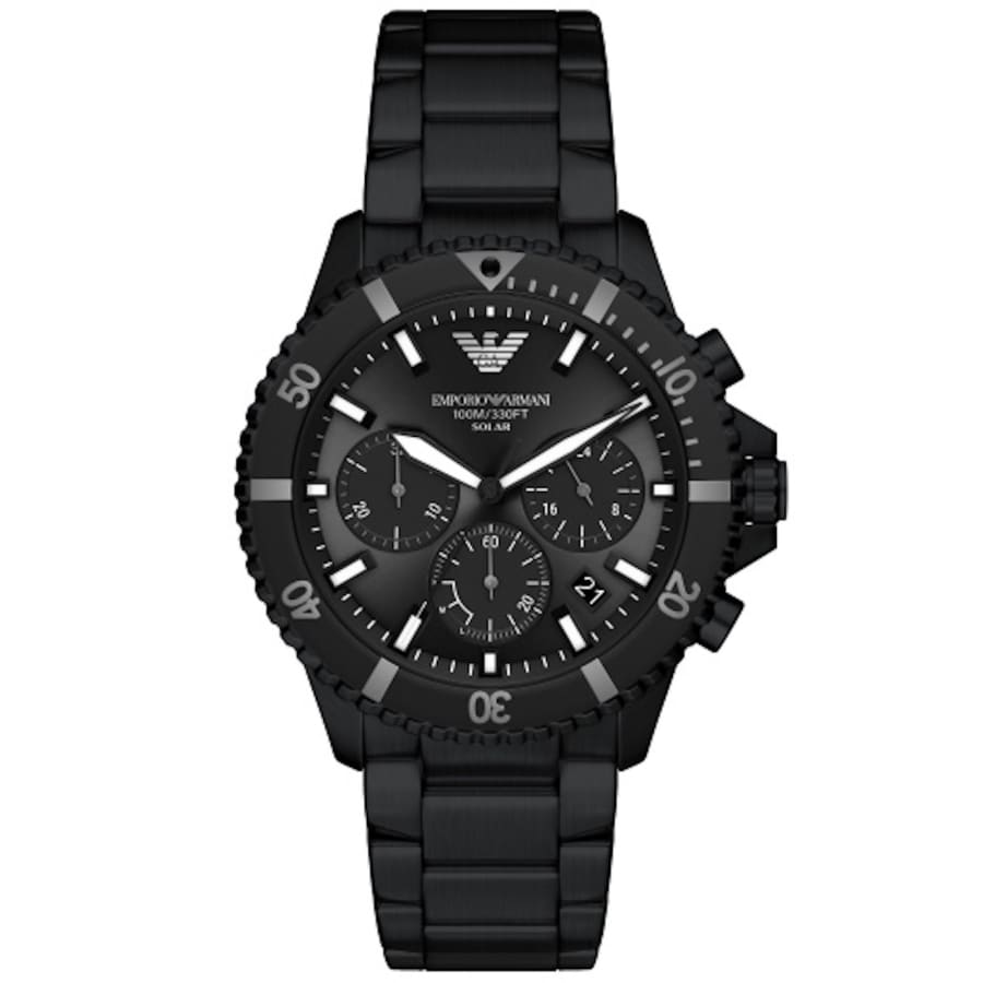 EMPORIO ARMANI アルマーニ　6A Emporio Armani AR11784 Watch Black | Mainline Menswear us
